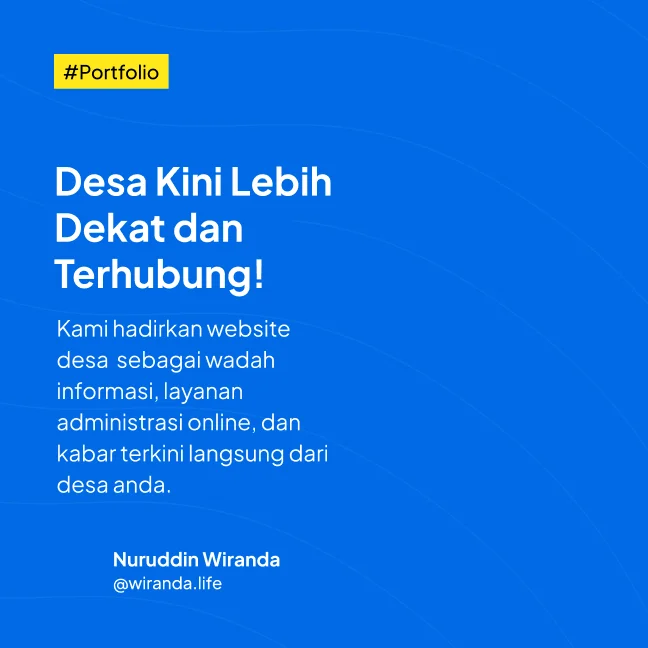 Website Desa